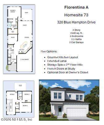 3 bedroom Single Family Residence at 320 Blue Hampton Court, Seabrook, Ponte Vedra — photo 2