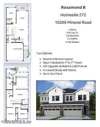 3 bedroom Townhouse at 10269 Mineral Road, Kettering at eTown, Jacksonville — photo 2