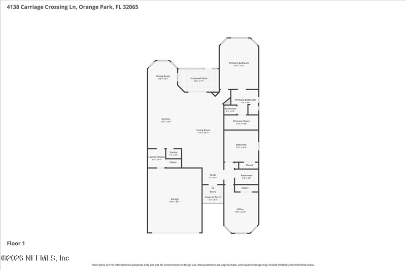 3 bedroom Single Family Residence at 4138 Carriage Crossing Lane, Eagle Landing, Orange Park — photo 3