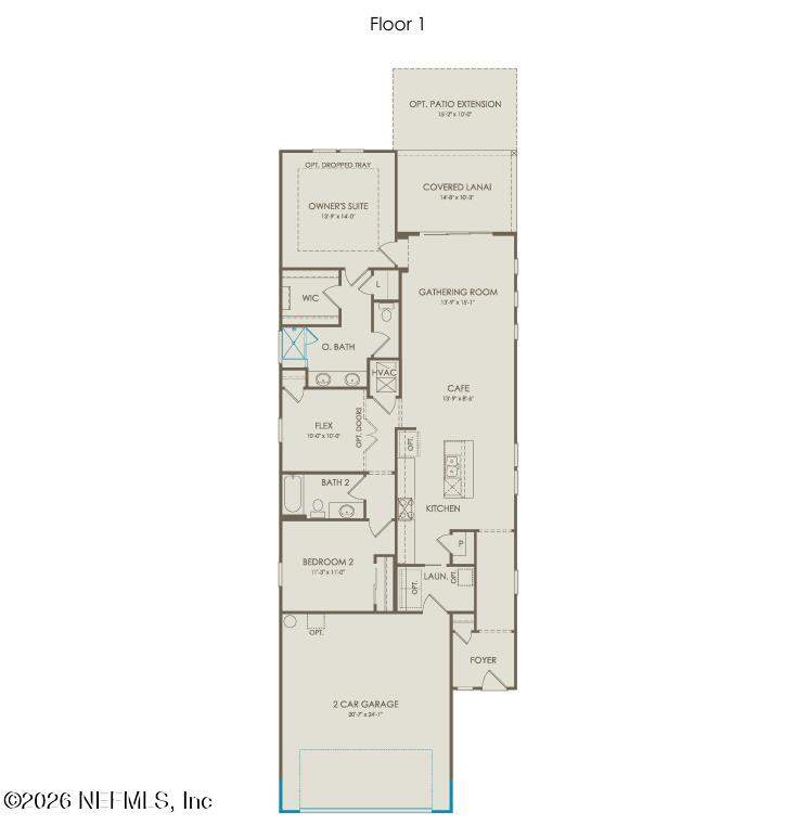 2 bedroom Single Family Residence at 481 Tranquil Trail Circle, Del Webb Wildlight, Yulee — photo 4