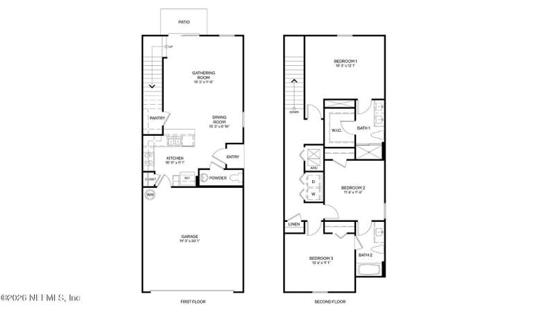 3 bedroom Townhouse at 4239 Migration Way, Rookery, Green Cove Springs — photo 2