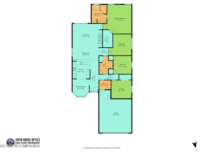 4 bedroom Single Family Residence at 1314 Ardmore Street, Wgv The Meadows, St. Augustine — photo 3
