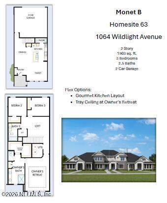 3 bedroom Townhouse at 1064 Wildlight Avenue, Wildlight, Yulee — photo 2