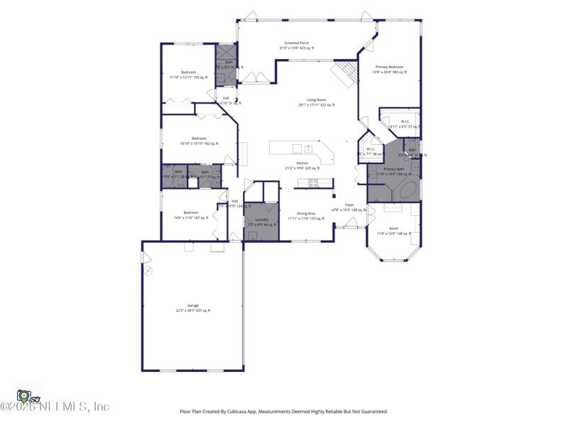 4 bedroom Single Family Residence at 1600 Spring Water Court, Eagle Harbor, Fleming Island — photo 3