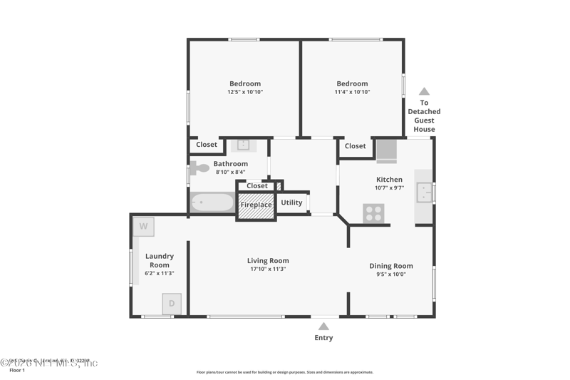 2 bedroom Single Family Residence at 395 Duray Court, North Shore Gardens, Jacksonville — photo 4