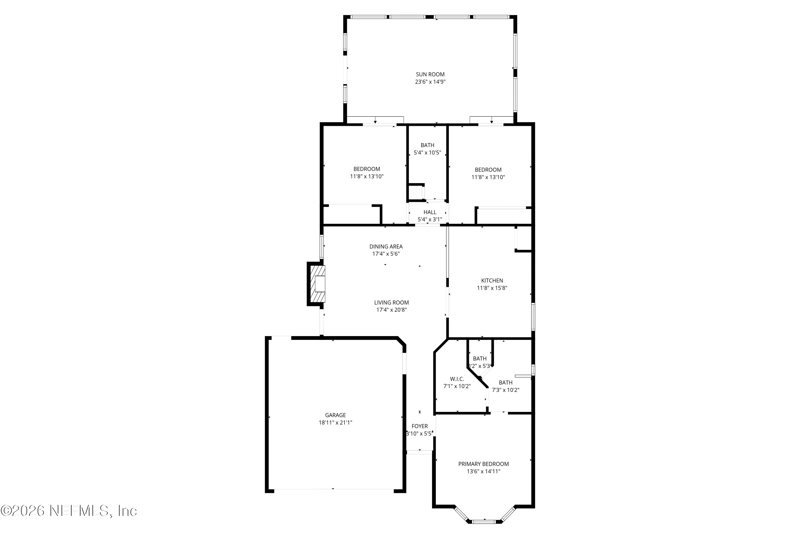 3 bedroom Single Family Residence at 1439 Beecher Lane, Wells Lake, Orange Park — photo 2