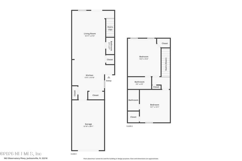 2 bedroom Townhouse at 962 Observatory Parkway, Capitol Park East, Jacksonville — photo 4