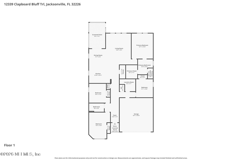 4 bedroom Single Family Residence at 12339 Clapboard Bluff Trail, Bradley Pond, Jacksonville — photo 2