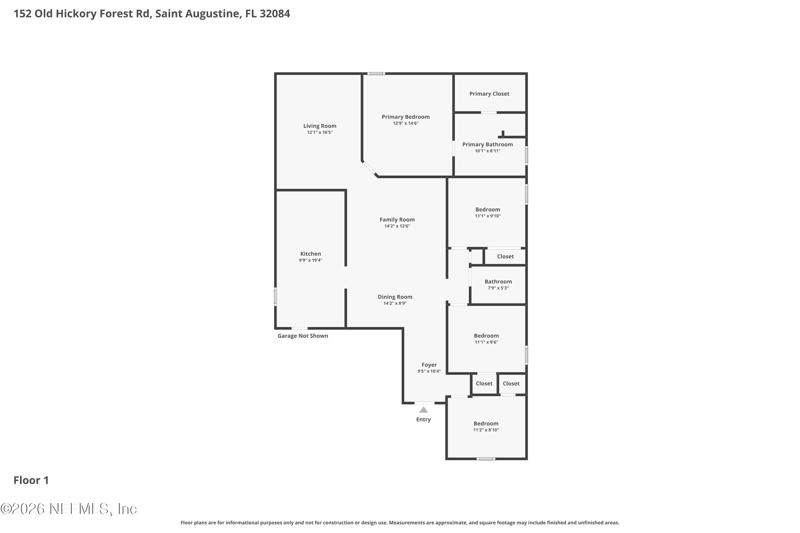 4 bedroom Single Family Residence at 152 Old Hickory Forest Road, Sebastian Cove, St. Augustine — photo 2