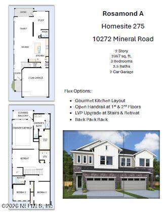 3 bedroom Townhouse at 10272 Mineral Road, Kettering at eTown, Jacksonville — photo 2
