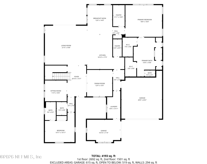 6 bedroom Single Family Residence at 315 Tierra Cove, Celestina, St. Johns — photo 2