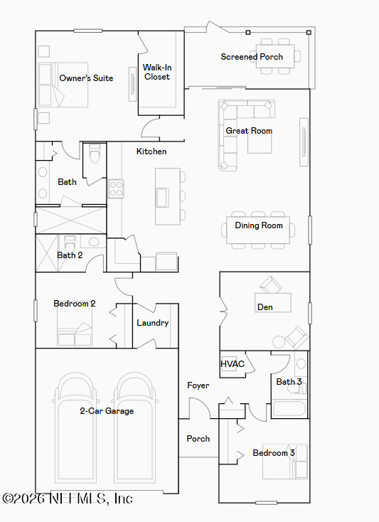 4 bedroom Single Family Residence at 1444 Josie Lane, Seaton Creek Reserve, Jacksonville — photo 2
