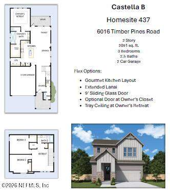 3 bedroom Single Family Residence at 6016 Timber Pines Road, Seven Pines, Jacksonville — photo 2