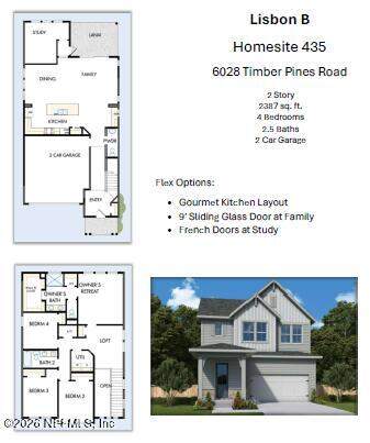 4 bedroom Single Family Residence at 6028 Timber Pines Road, Seven Pines, Jacksonville — photo 2