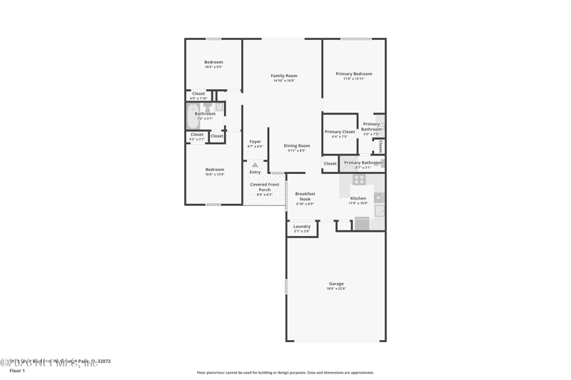 3 bedroom Single Family Residence at 1975 Bluebird Run, Cedar Bend, Orange Park — photo 2