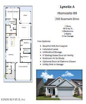 3 bedroom Single Family Residence at 208 Seamark Drive, Seabrook, Ponte Vedra — photo 2