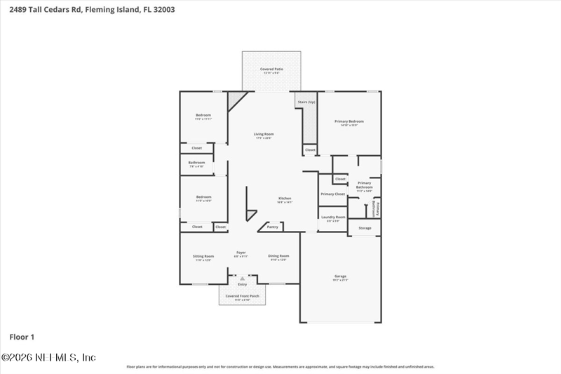 4 bedroom Single Family Residence at 2489 Tall Cedars Road, Fleming Island Plantation, Fleming Island — photo 4