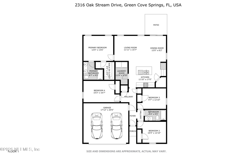 4 bedroom Single Family Residence at 2316 Oak Stream Drive, Cross Creek, Green Cove Springs — photo 2