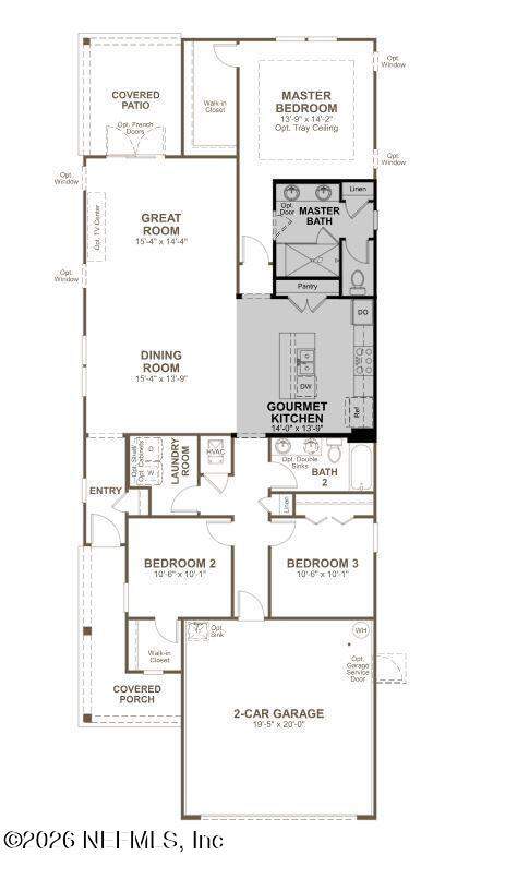 3 bedroom Single Family Residence at 293 Old Forest Road, Elm Ridge, St. Augustine — photo 2