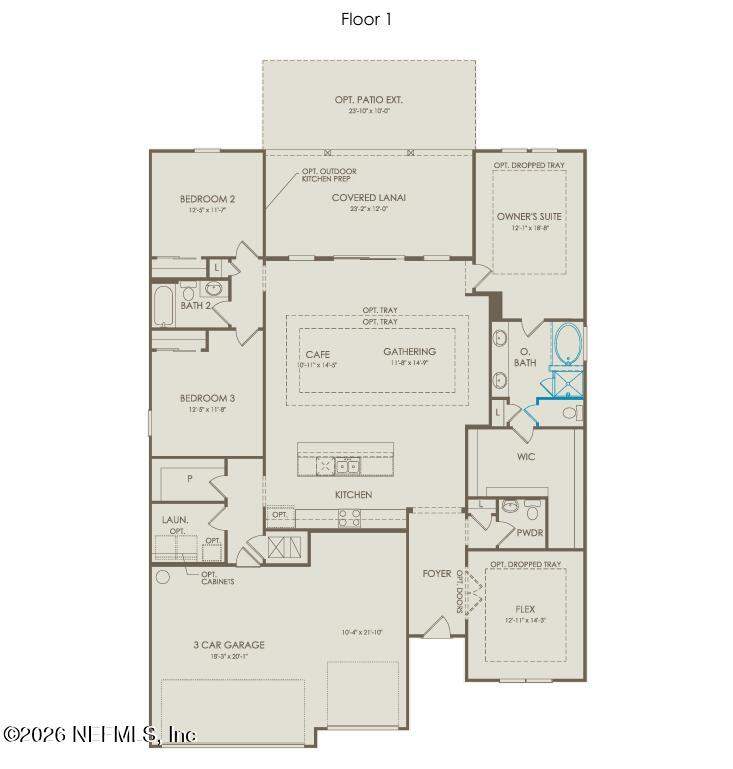 3 bedroom Single Family Residence at 3611 Zydeco Loop, Hyland Trail, Green Cove Springs — photo 3