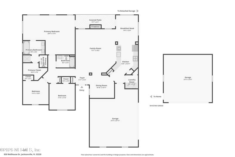 3 bedroom Single Family Residence at 830 Wellhouse Drive, Wellhouse Estates, Jacksonville — photo 3