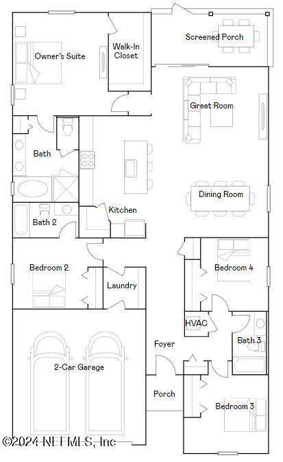 4 bedroom Single Family Residence at 1533 Josie Lane, Seaton Creek Reserve, Jacksonville — photo 2