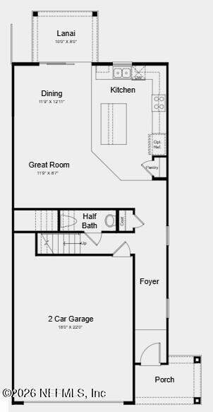 3 bedroom Townhouse at 422 Cherry Elm Drive, Cherry Elm Townhomes, St. Augustine — photo 2