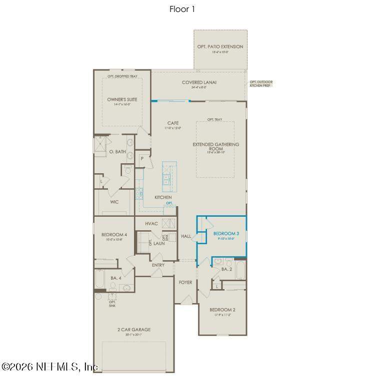 4 bedroom Single Family Residence at 607 Luminous Avenue, Landings at Greenbriar, St. Johns — photo 4
