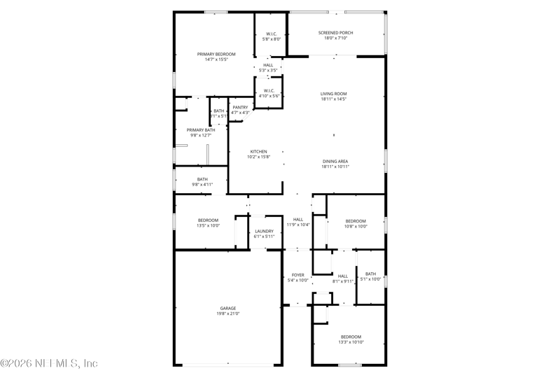 4 bedroom Single Family Residence at 9718 Cilantro Drive, Highland Chase, Jacksonville — photo 3