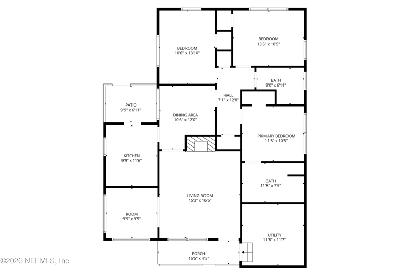 3 bedroom Single Family Residence at 5226 Palmer Avenue, Lake Shore, Jacksonville — photo 2