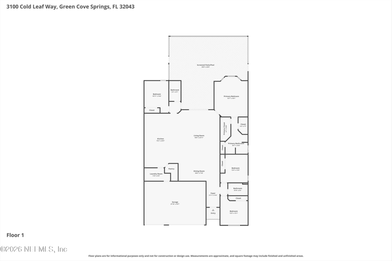 4 bedroom Single Family Residence at 3100 Cold Leaf Way, Cross Creek, Green Cove Springs — photo 2