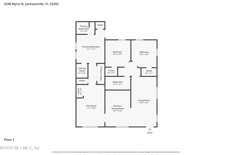 3 bedroom Single Family Residence at 3248 Myra Street, Murray Hill Heights, Jacksonville — photo 2