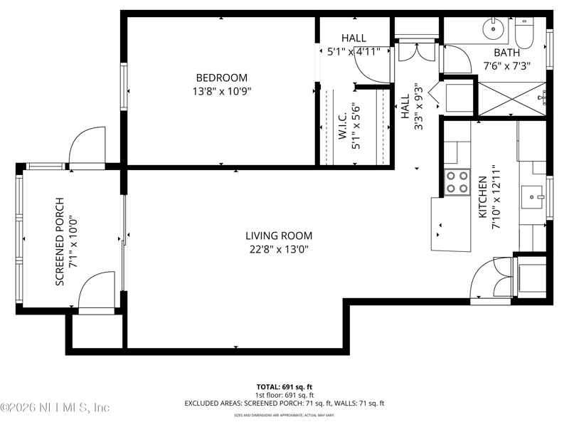 1 bedroom Condominium at 4358 Timuquana Road #134, Timuquana Village, Jacksonville — photo 2