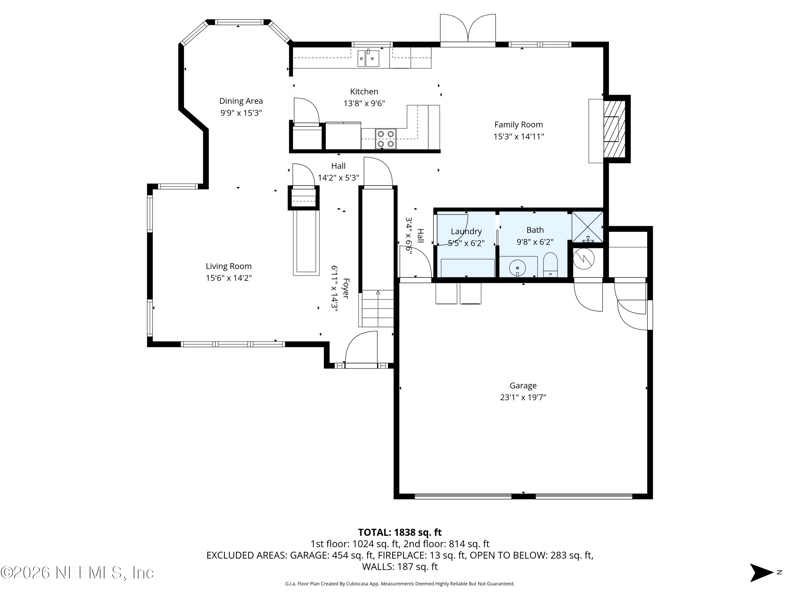 3 bedroom Single Family Residence at 1108 24th Street, Sec A Jax Beach, Jacksonville Beach — photo 3