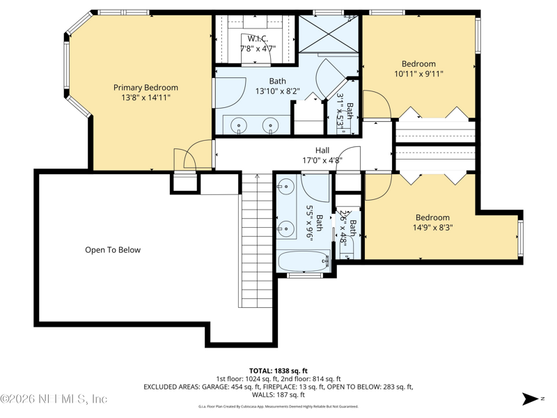 3 bedroom Single Family Residence at 1108 24th Street, Sec A Jax Beach, Jacksonville Beach — photo 5