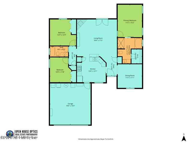 3 bedroom Single Family Residence at 12635 Hobbit Lane, Grogans Bluff, Jacksonville — photo 2