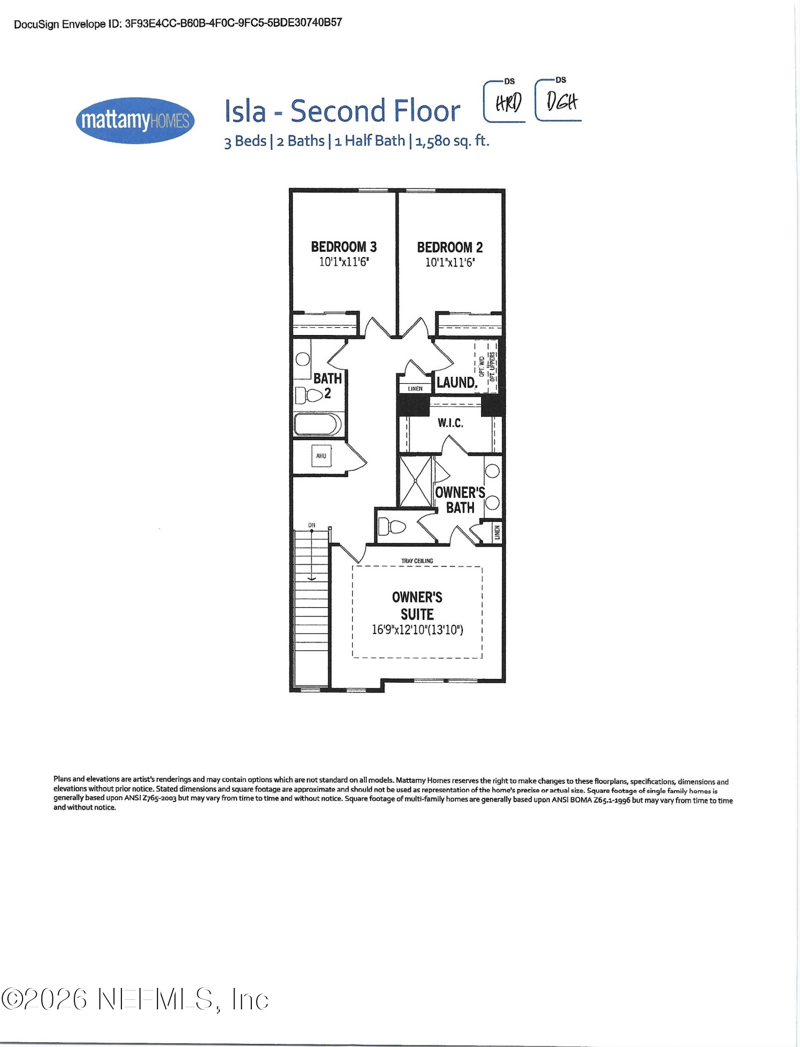 3 bedroom Townhouse at 3632 Marsh Reserve Boulevard, Pablo Cove, Jacksonville — photo 5