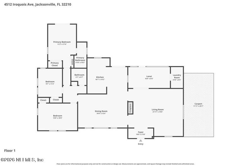 3 bedroom Single Family Residence at 4512 Iroquois Avenue, Country Club Estates, Jacksonville — photo 2