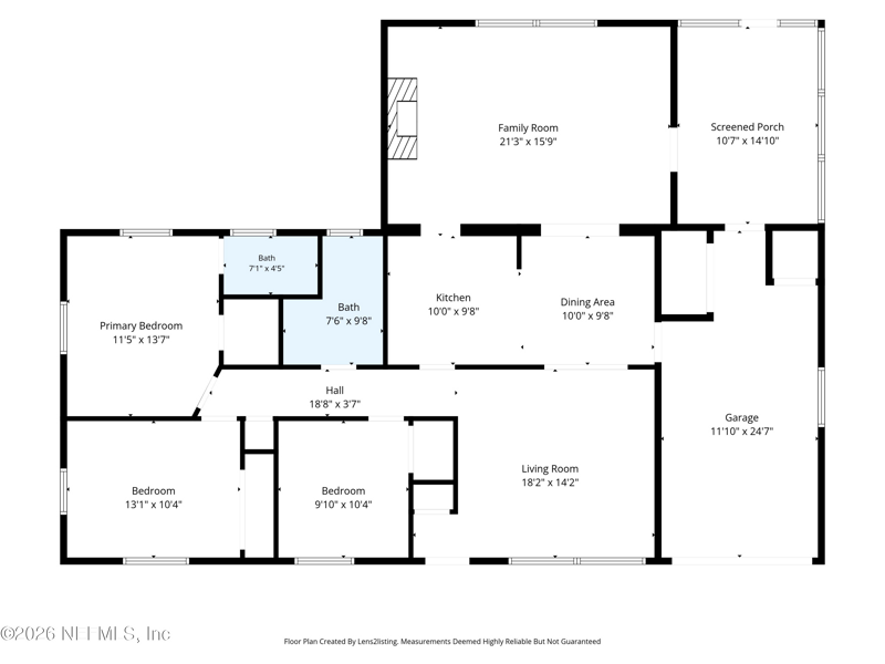 3 bedroom Single Family Residence at 8015 Mendoza Drive, San Jose Manor, Jacksonville — photo 2
