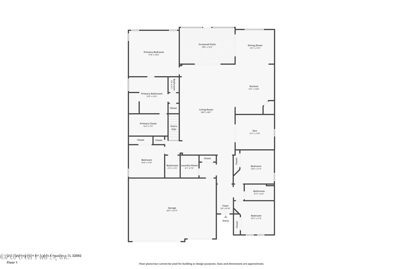 5 bedroom Single Family Residence at 335 Country Fern Drive, Silver Landing, Jacksonville — photo 3
