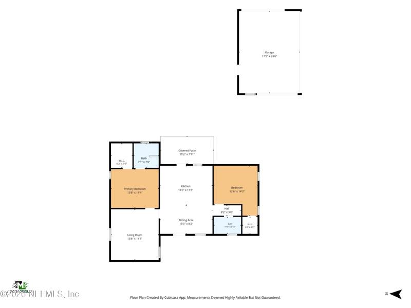 2 bedroom Single Family Residence at 1619 Hammond Boulevard, Western Acres, Jacksonville — photo 4