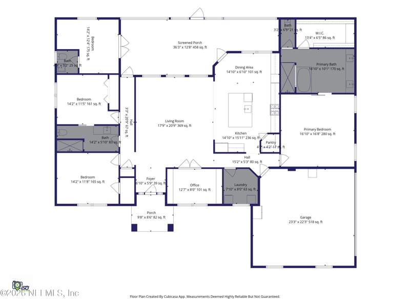 4 bedroom Single Family Residence at 7206 T And G Farm Lane, Southern Estates, Macclenny — photo 4