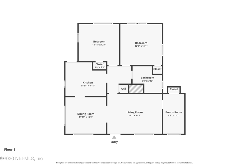 3 bedroom Single Family Residence at 385 Duray Court, Tallulah Park, Jacksonville — photo 2