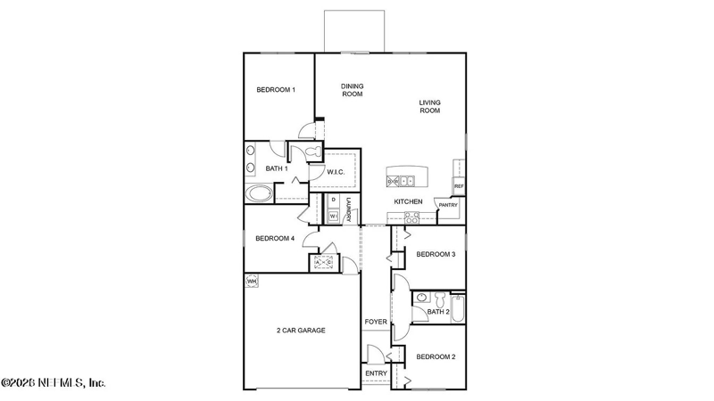 4 bedroom Single Family Residence at 12196 Grand Herring Way, Copes Landing Phase 1, Jacksonville — photo 2