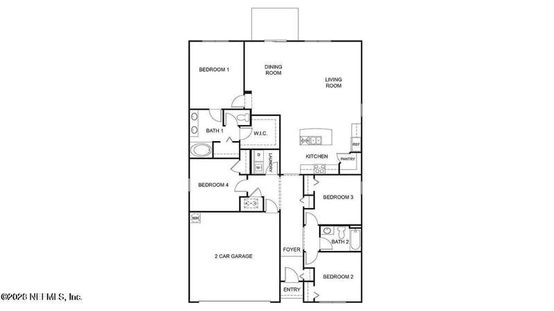 4 bedroom Single Family Residence at 12196 Grand Herring Way, Copes Landing Phase 1, Jacksonville — photo 3