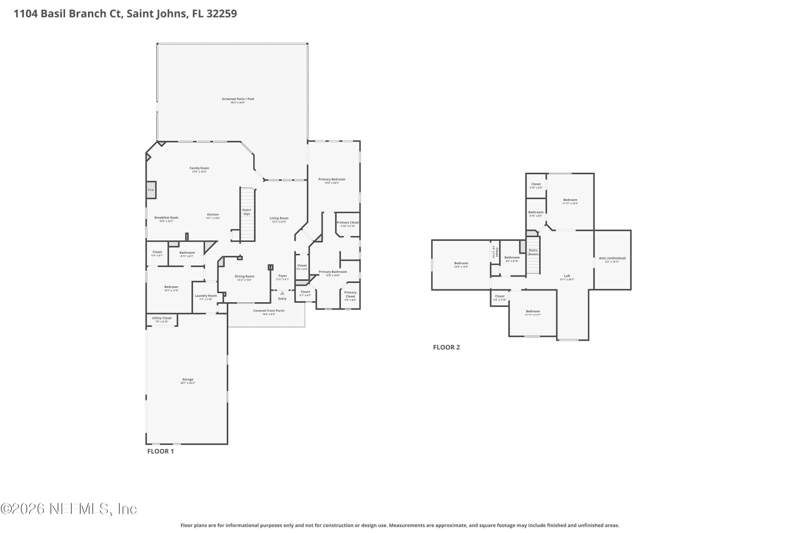5 bedroom Single Family Residence at 1104 Basil Branch Court, Plantation Estates, St. Johns — photo 3
