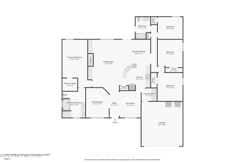 4 bedroom Single Family Residence at 10383 Meadow Point Drive, Meadow Pointe, Jacksonville — photo 2