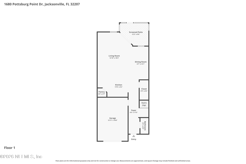 2 bedroom Townhouse at 1680 Pottsburg Point Drive, Pottsburg Pointe, Jacksonville — photo 4