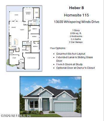 3 bedroom Single Family Residence at 13035 Whispering Winds Drive, Everrange, Jacksonville — photo 2