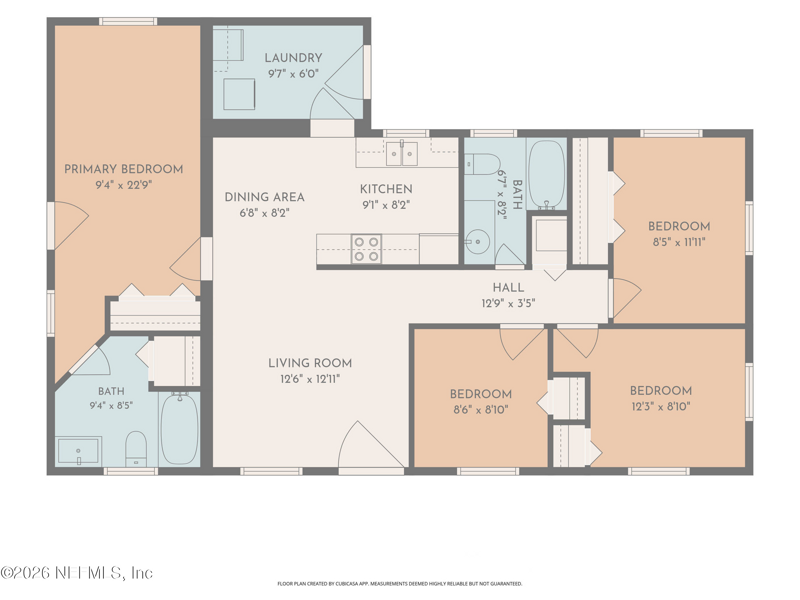 4 bedroom Single Family Residence at 341 Parkwood Drive, Meadowbrook, Orange Park — photo 3